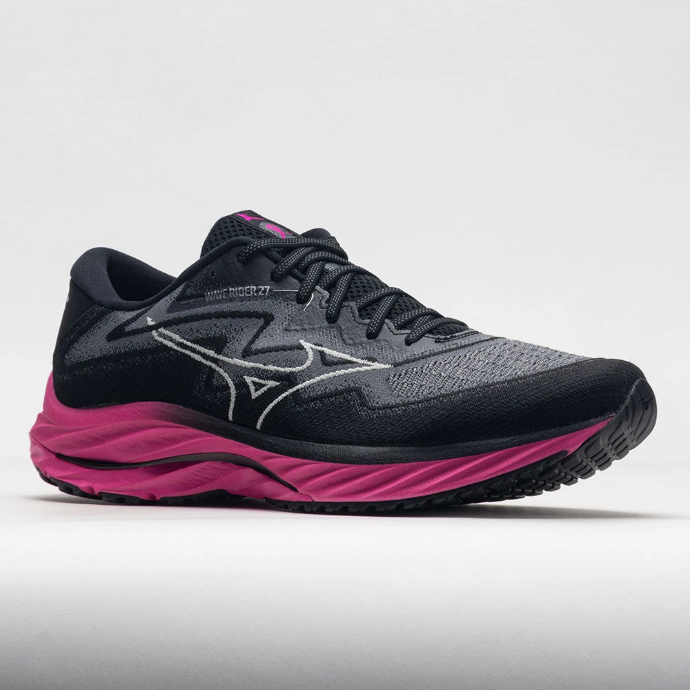 Mizuno Wave Rider 27 Project Zero Men's Black/Harbor Mist 7 Mizuno Wave Rider 27 Project Zero Men's Black/Harbor Mist - Image 5