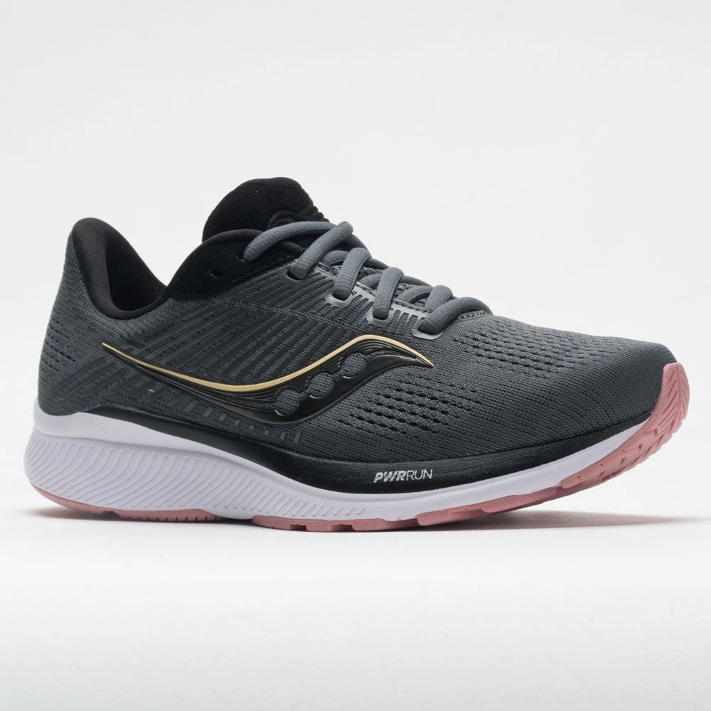 Saucony Guide 14 Women's Charcoal/Rose 7 Saucony Guide 14 Women's Charcoal/Rose - Image 5