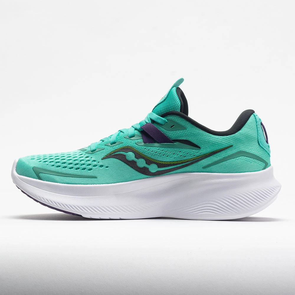 Saucony Ride 15 Women's Cool Mint/Acid 4 Saucony Ride 15 Women's Cool Mint/Acid - Image 2