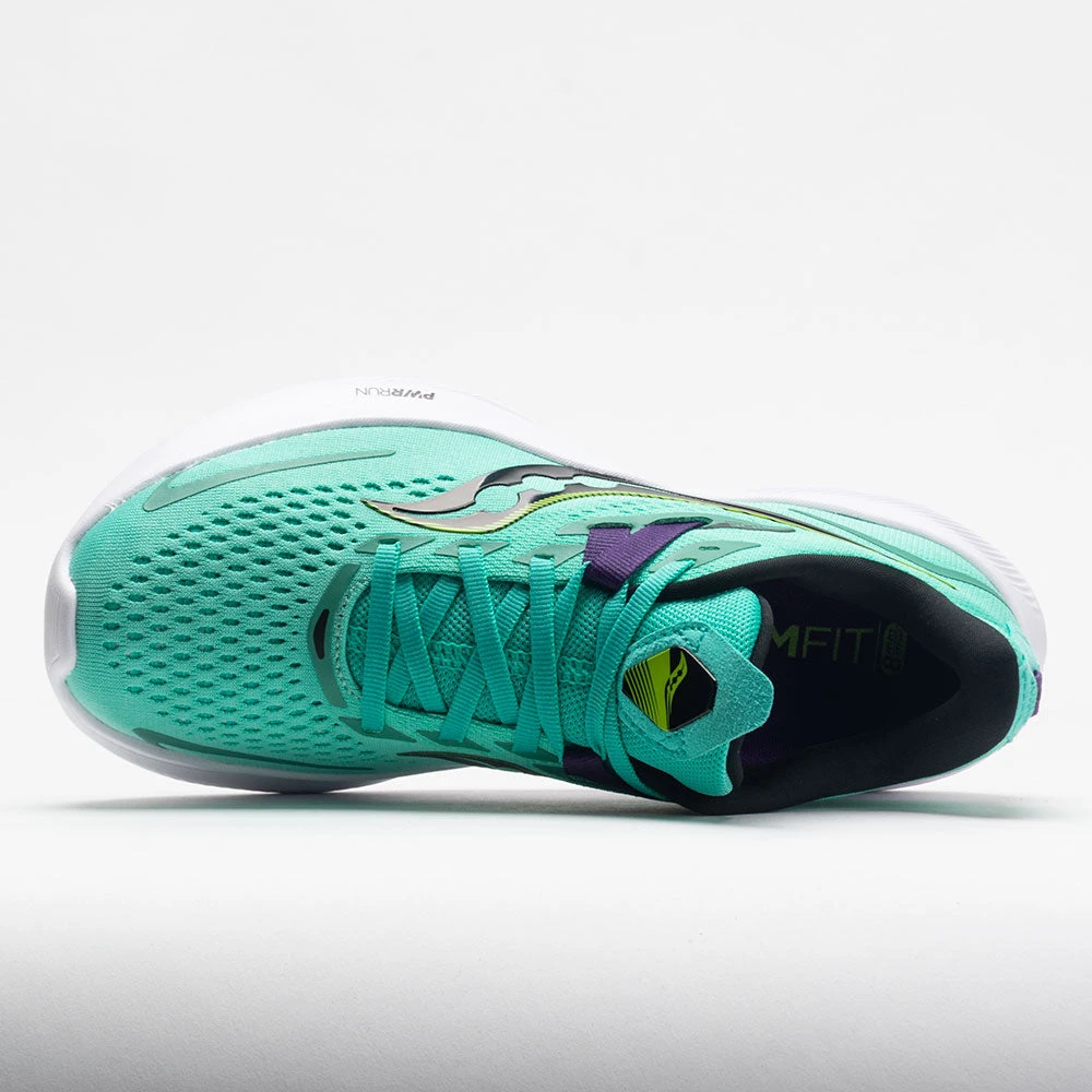 Saucony Ride 15 Women's Cool Mint/Acid 5 Saucony Ride 15 Women's Cool Mint/Acid - Image 3