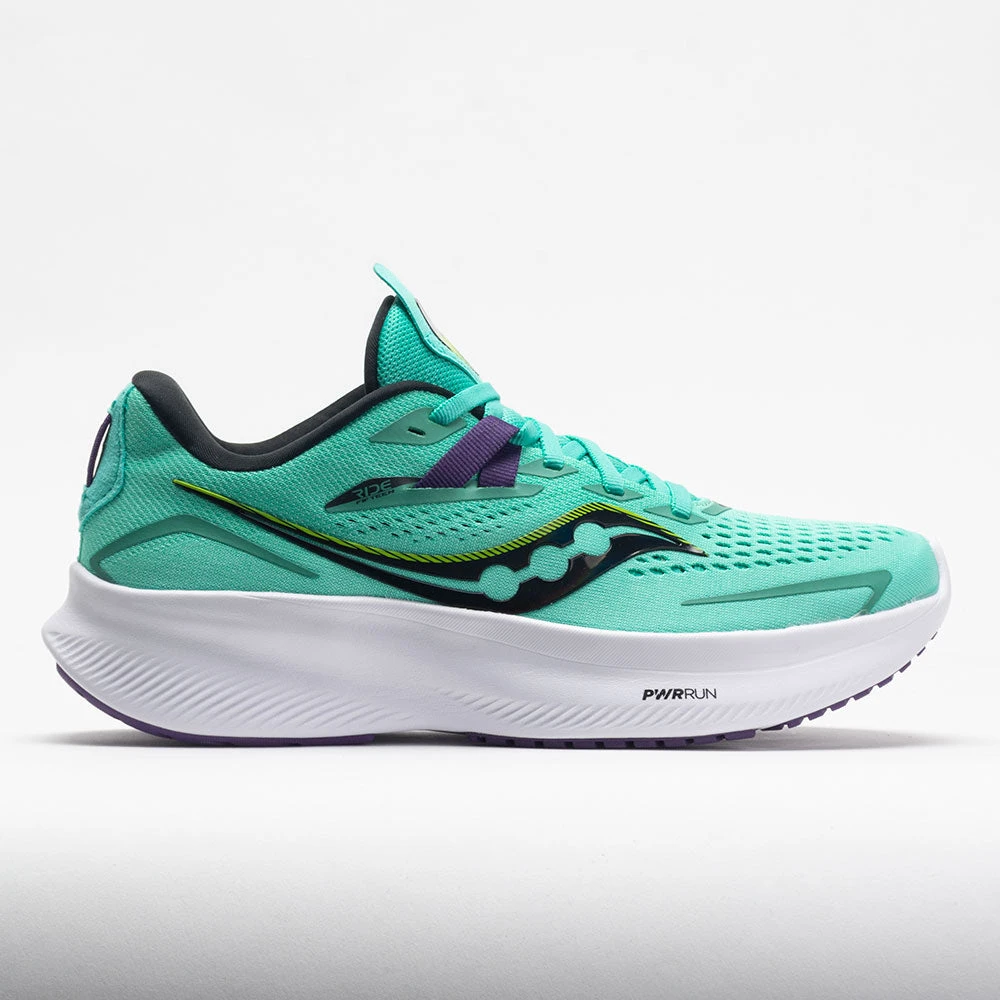 Saucony Ride 15 Women's Cool Mint/Acid 3 Saucony Ride 15 Women's Cool Mint/Acid