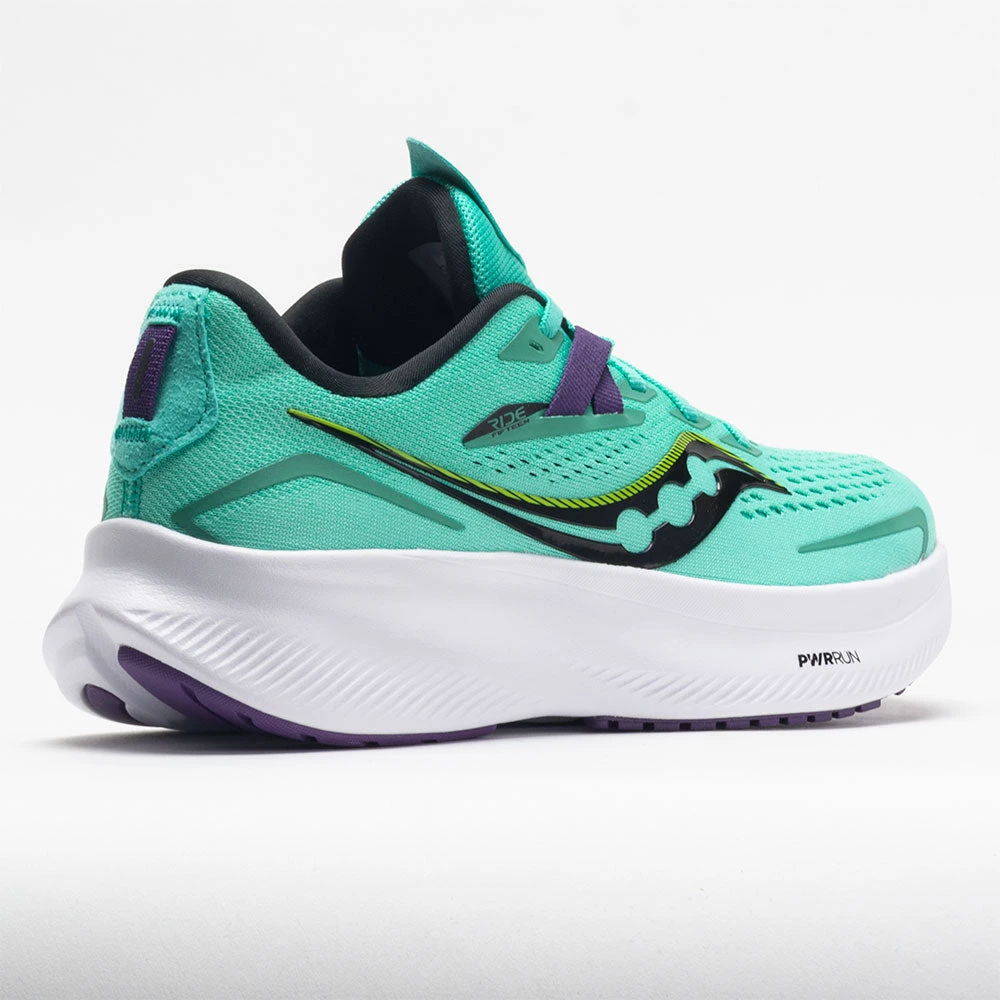 Saucony Ride 15 Women's Cool Mint/Acid 8 Saucony Ride 15 Women's Cool Mint/Acid - Image 6
