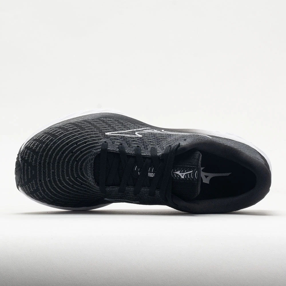 Mizuno Wave Rider 26 Men's Black/White 5 Mizuno Wave Rider 26 Men's Black/White - Image 3