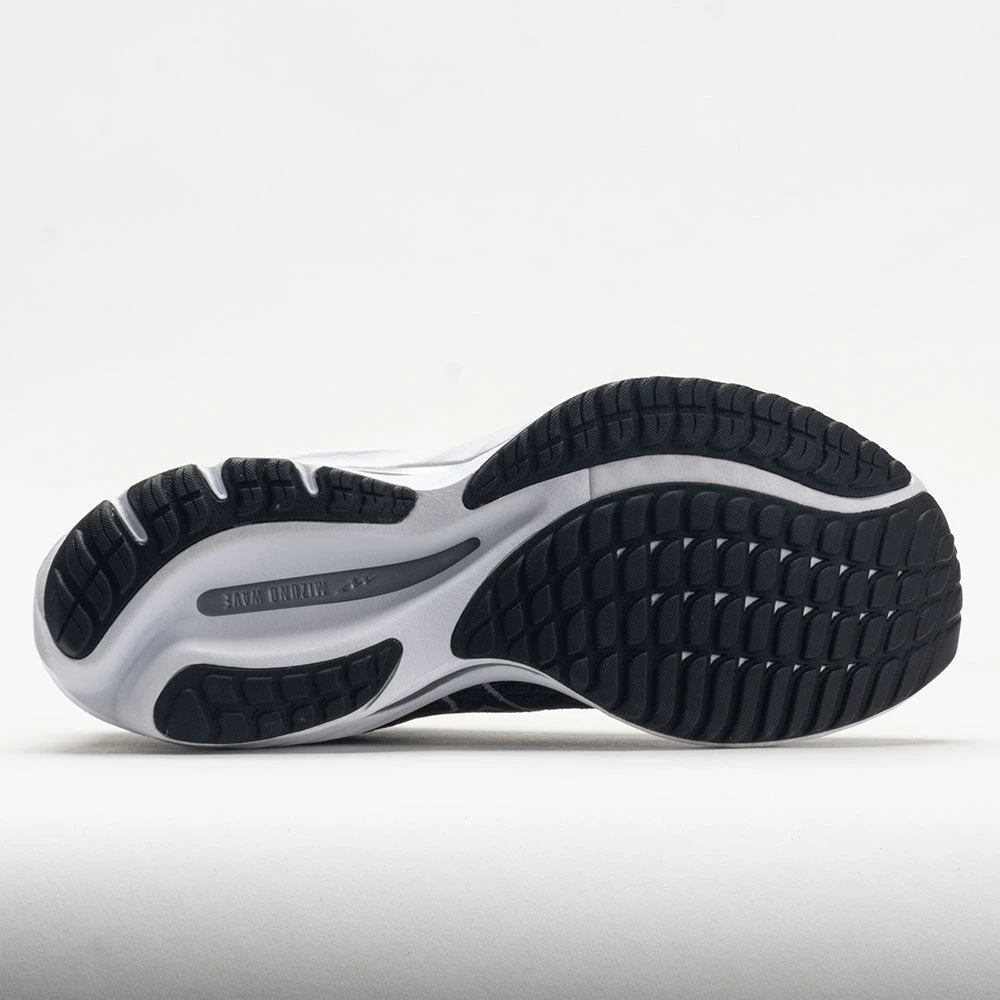 Mizuno Wave Rider 26 Men's Black/White 6 Mizuno Wave Rider 26 Men's Black/White - Image 4
