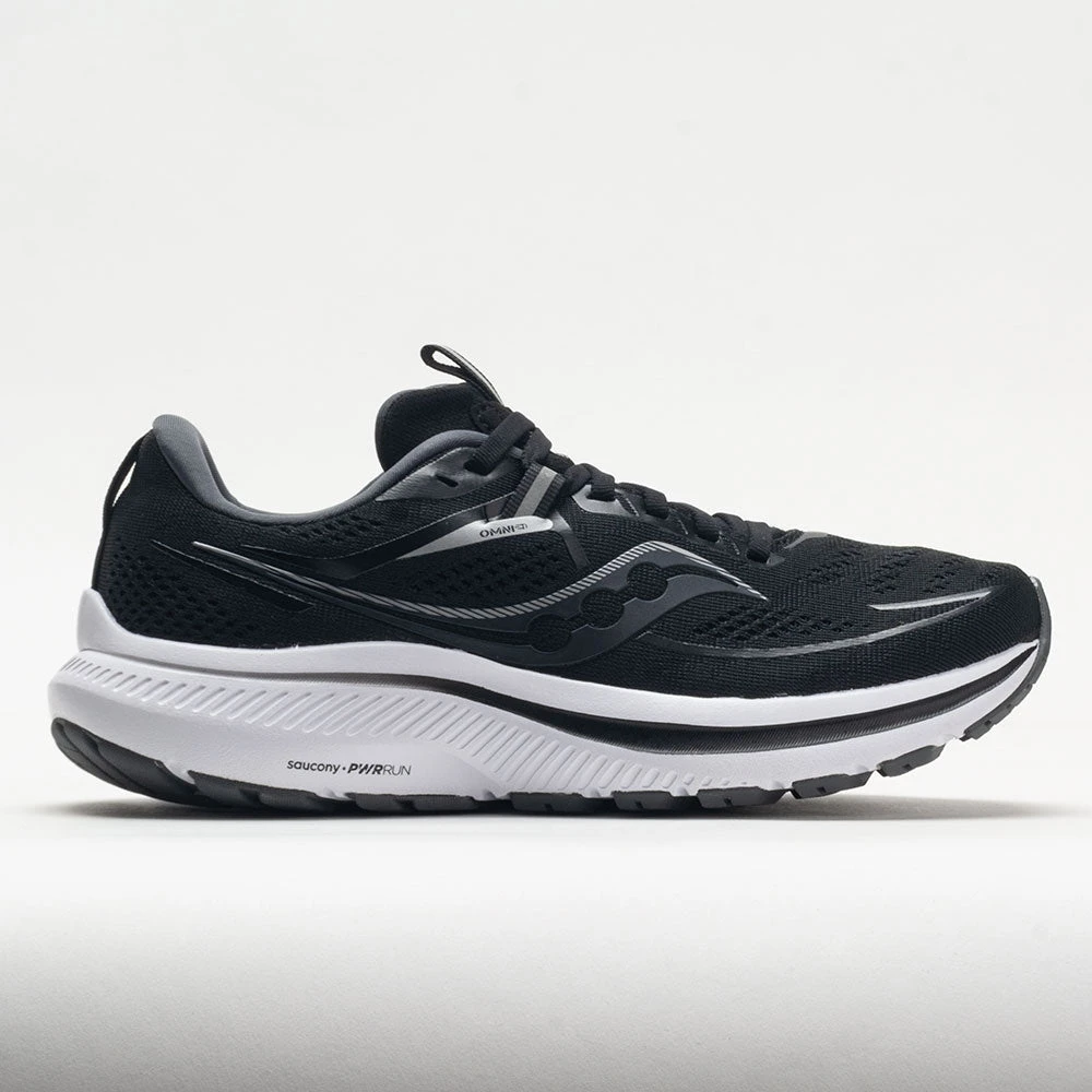 Saucony Omni 21 Men's Black/White 3 Saucony Omni 21 Men's Black/White