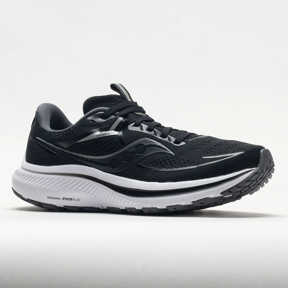 Saucony Omni 21 Men's Black/White 8 Saucony Omni 21 Men's Black/White - Image 6