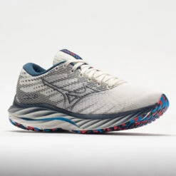 Mizuno Wave Rider 26 Mesh Women's Snow White/Silver -Saucony Shop 048805 5