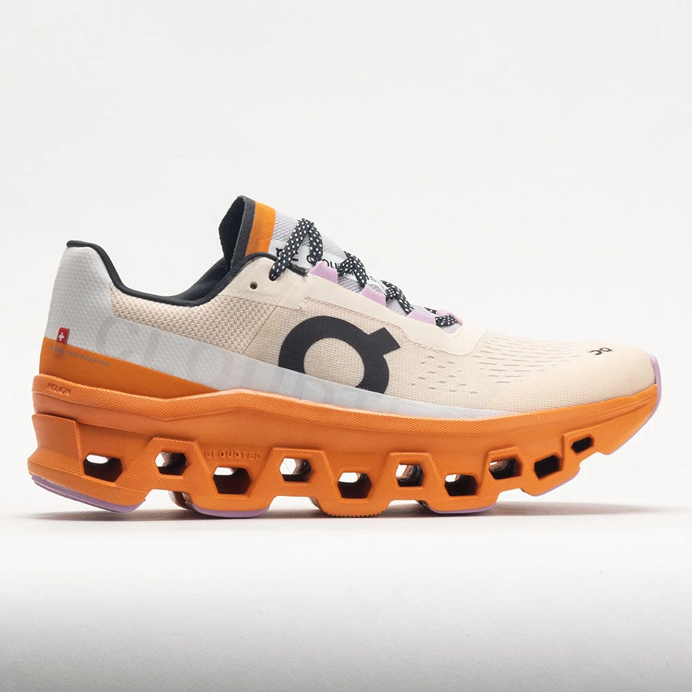 On Running On Cloudmonster Women's Fawn/Turmeric 3 On Running On Cloudmonster Women's Fawn/Turmeric