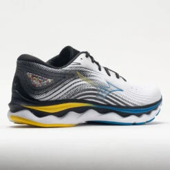 Mizuno Wave Sky 6 Men's White/Cyber Yellow -Saucony Shop 049115 6