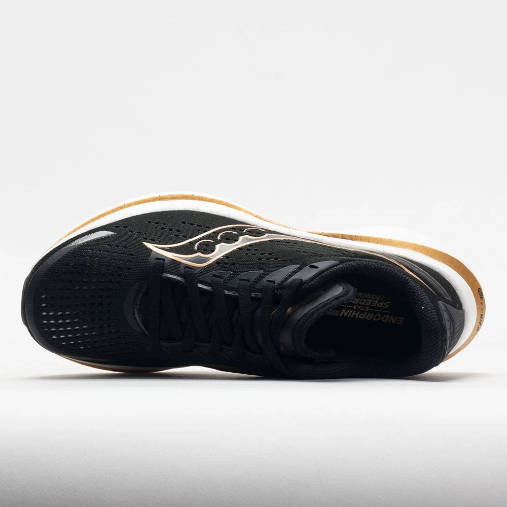 Saucony Endorphin Speed 3 Women's Black/Goldstruck 4 Saucony Endorphin Speed 3 Women's Black/Goldstruck - Image 3