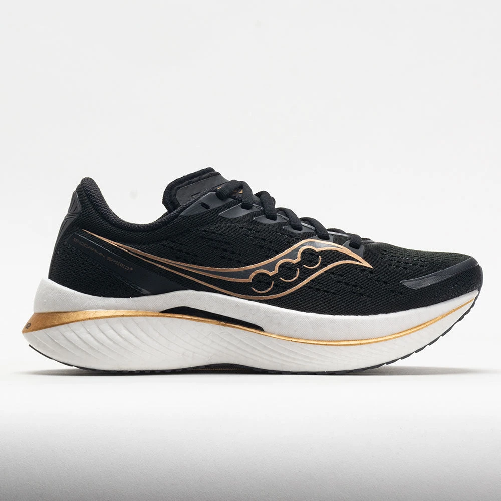 Saucony Endorphin Speed 3 Women's Black/Goldstruck 2 Saucony Endorphin Speed 3 Women's Black/Goldstruck