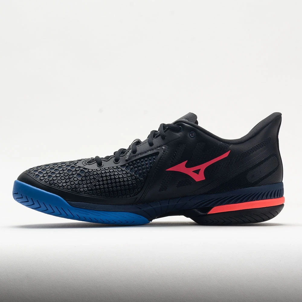 Mizuno Wave Exceed Tour 5 Men's Black/Peace Blue 4 Mizuno Wave Exceed Tour 5 Men's Black/Peace Blue - Image 2