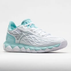 Mizuno Wave Enforce Tour AC Women's White/Tanager Turquoise 12 Mizuno Wave Enforce Tour AC Women's White/Tanager Turquoise -Saucony Shop 117145 5